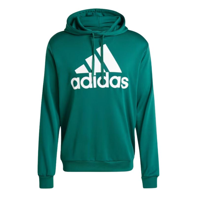 Agasalho Capuz Adidas Moletinho Big Logo Masculino - Verde