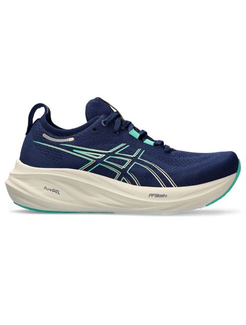 Tênis Asics Gel-Nimbus 26 Feminino - Marinho/Creme
