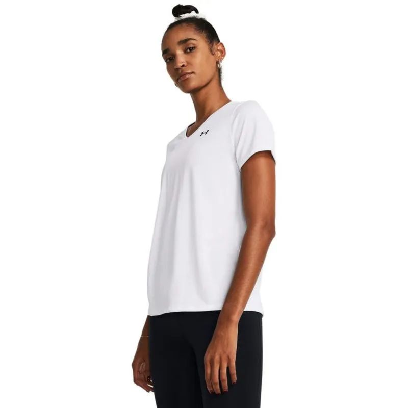Camiseta-Under-Armour-Tech-Solid-Feminina---Branca