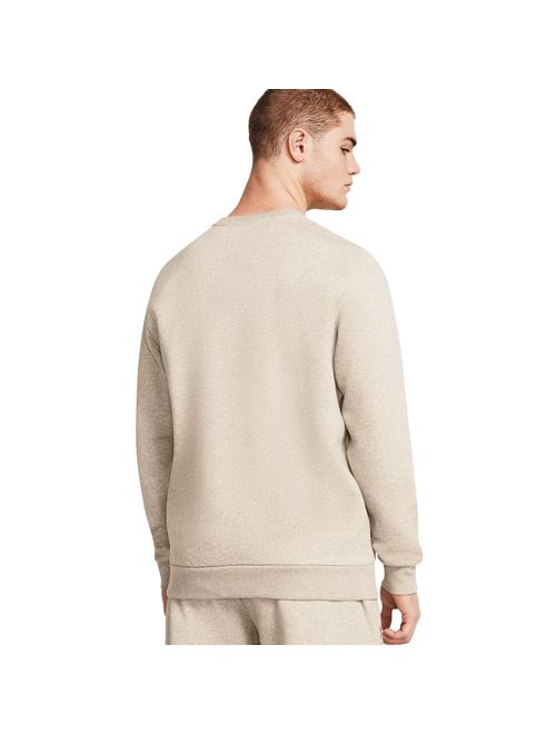 Blusão Under Armour Icon Fleece Crew Masculino - Bege