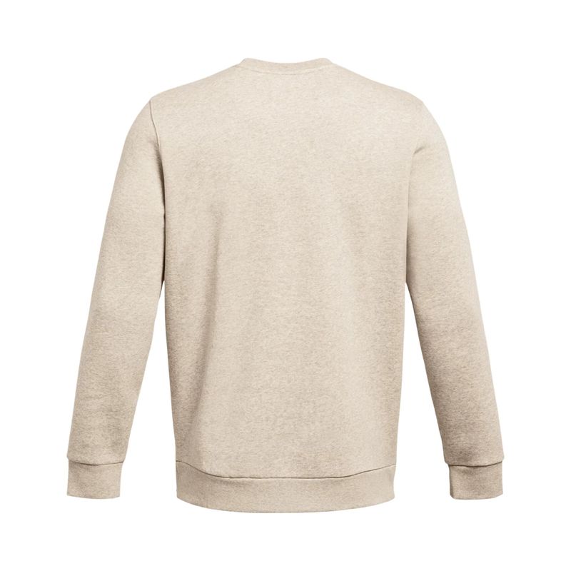 Blusão Under Armour Icon Fleece Crew Masculino - Bege