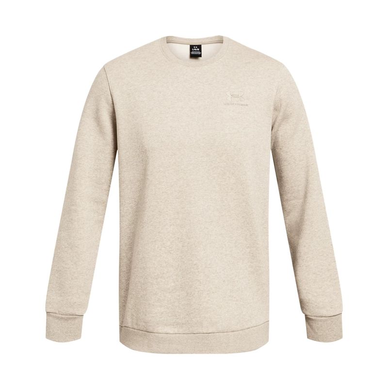 Blusao-Under-Armour-Icon-Fleece-Crew-Masculino---Bege