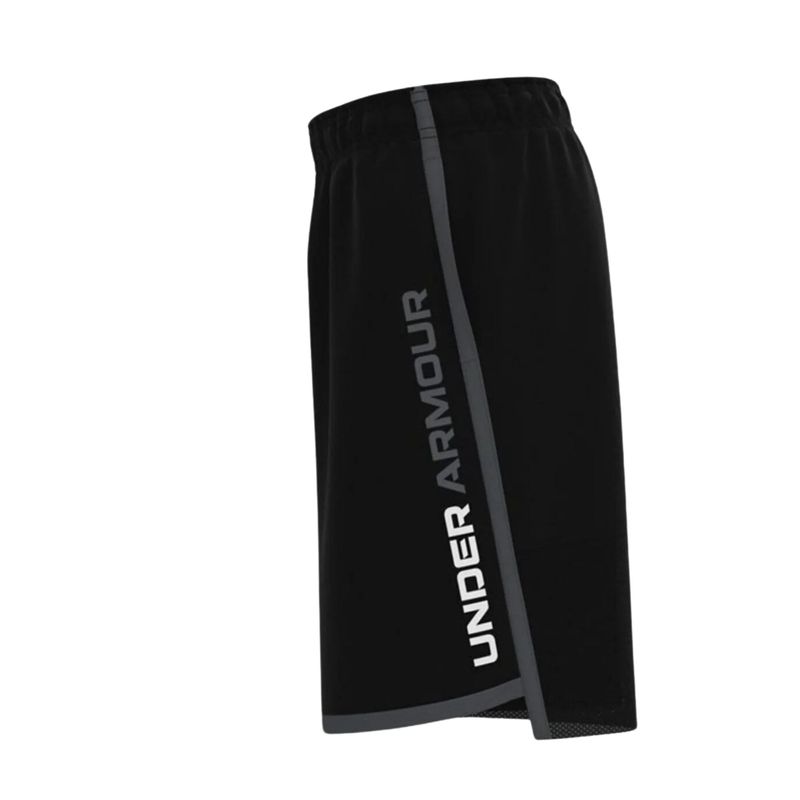 Short Under Armour Stunt 3.0 Infantil - Preto
