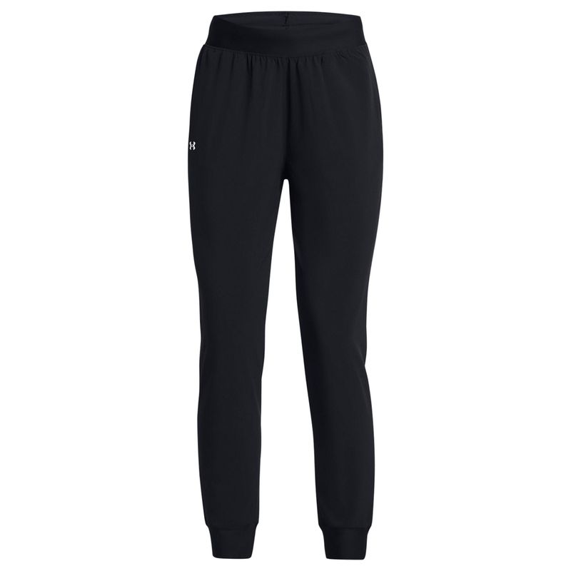 Calca-Under-Armour-Sport-Rival-High-Rise-Woven-Feminina---Preta-Branca