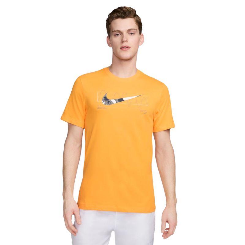 Camiseta-Nike-Dri-Fit-Masculina---Amarela