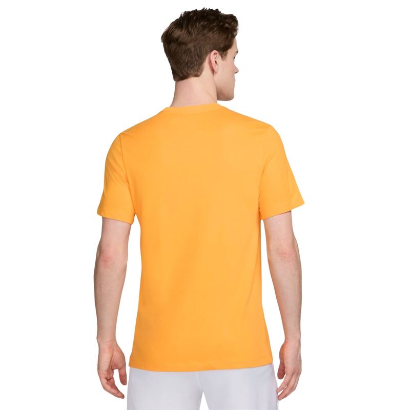 Camiseta-Nike-Dri-Fit-Masculina---Amarela