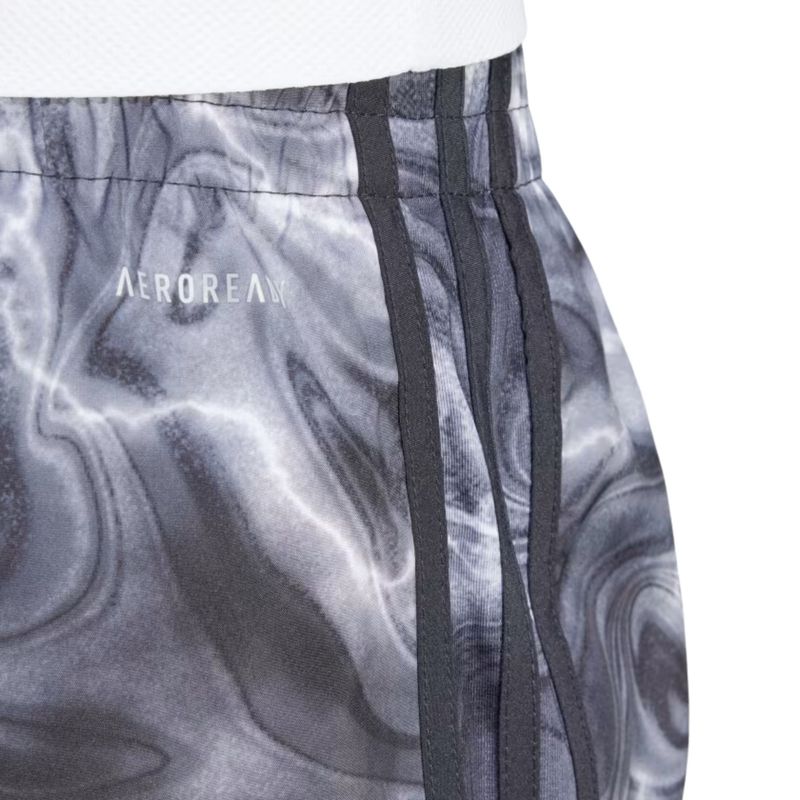 Shorts-Adidas-Marathon-Print-Feminino---Preto-Branco-Cinza