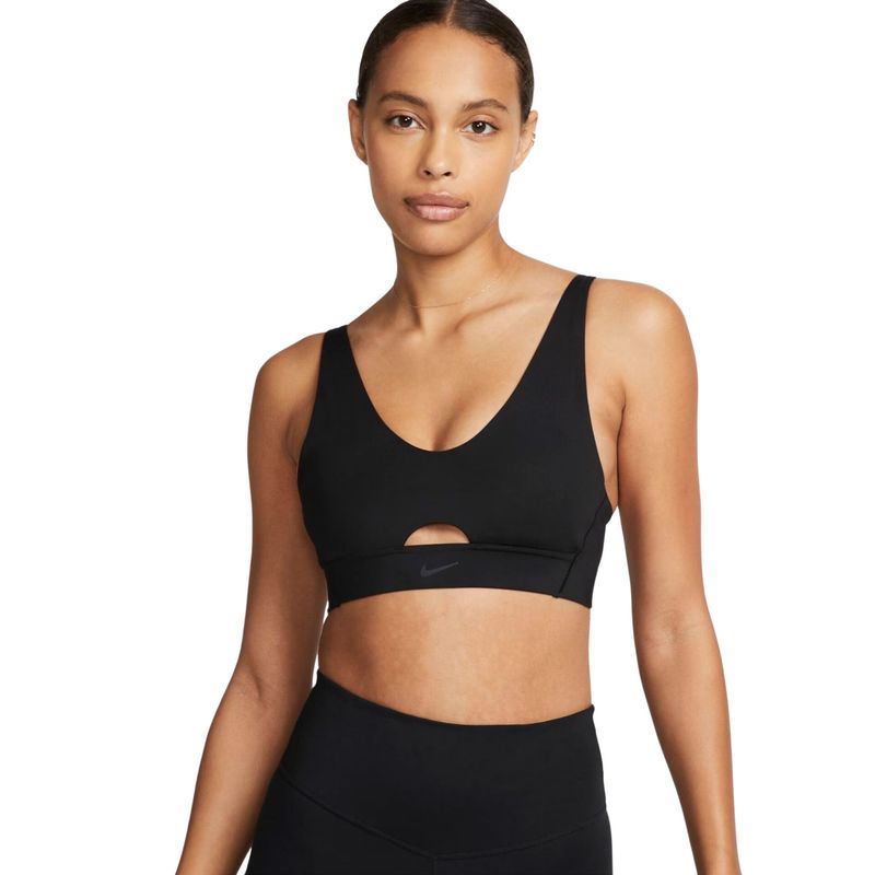 Top-Nike-Dri-Fit-Indy-Plunge-Cutout-Feminino---Preto