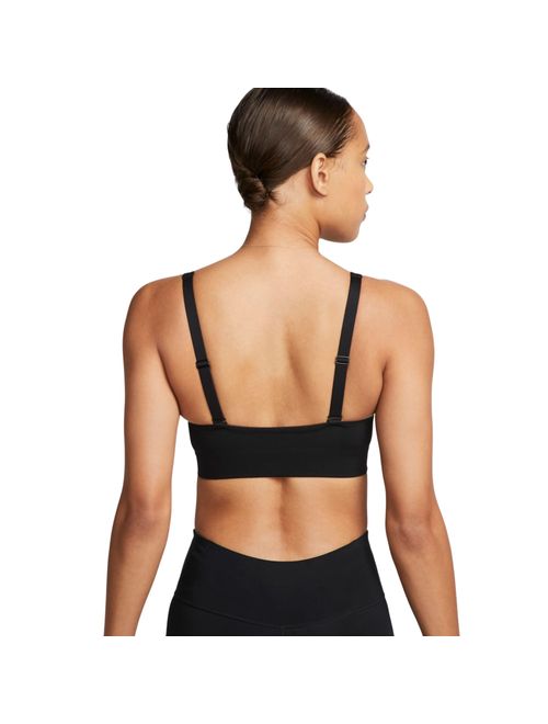 Top Nike Dri-Fit Indy Plunge Cutout Feminino - Preto