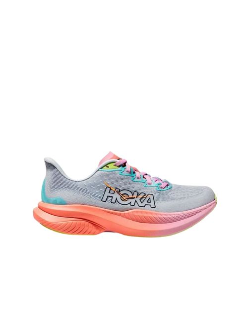 Tênis Hoka Mach 6 Feminino - Cinza/Azul