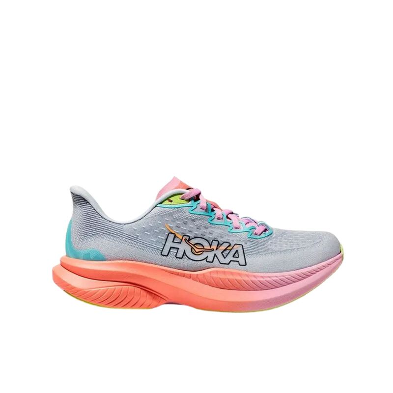 Tênis Hoka Mach 6 Feminino - Cinza/Azul