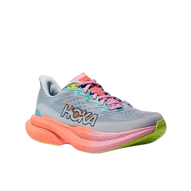 Tênis Hoka Mach 6 Feminino - Cinza/Azul