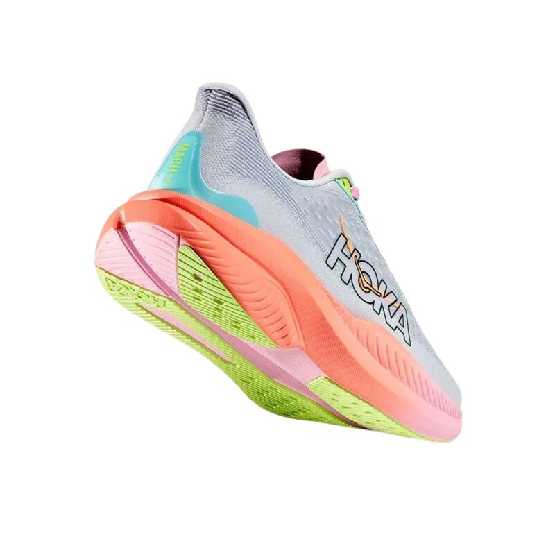 Tênis Hoka Mach 6 Feminino - Cinza/Azul