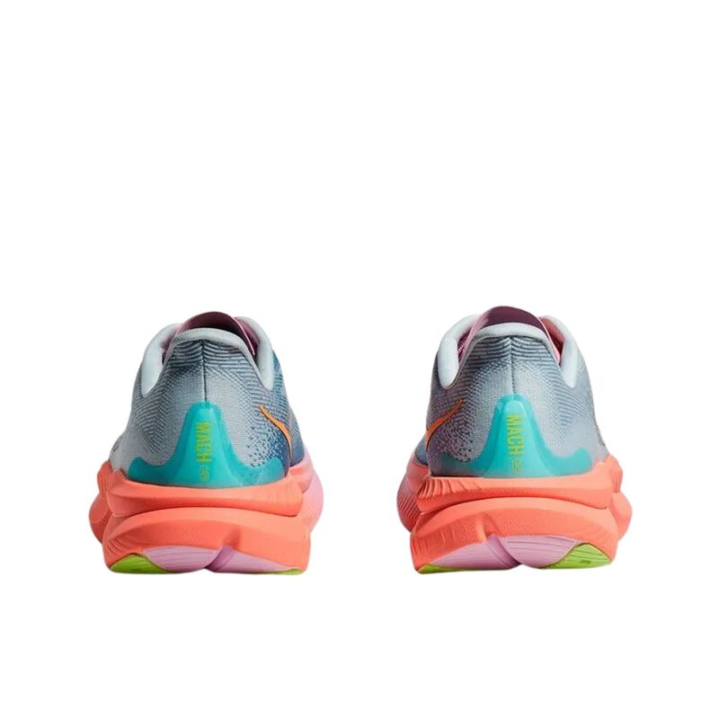 Tênis Hoka Mach 6 Feminino - Cinza/Azul