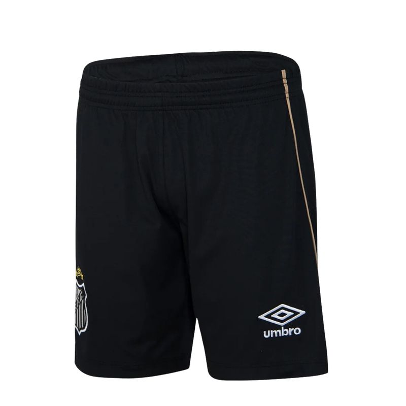 Calcao-Santos-II-2024-Umbro-Infantil---Preto-