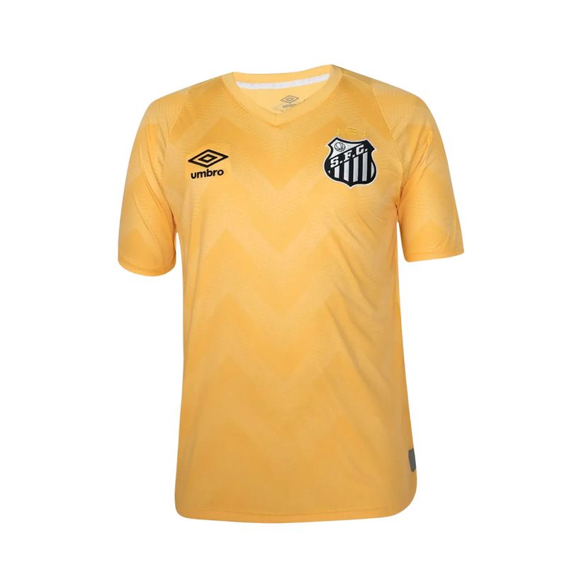 Camisa Santos 2024 Umbro Goleiro Masculina - Amarela