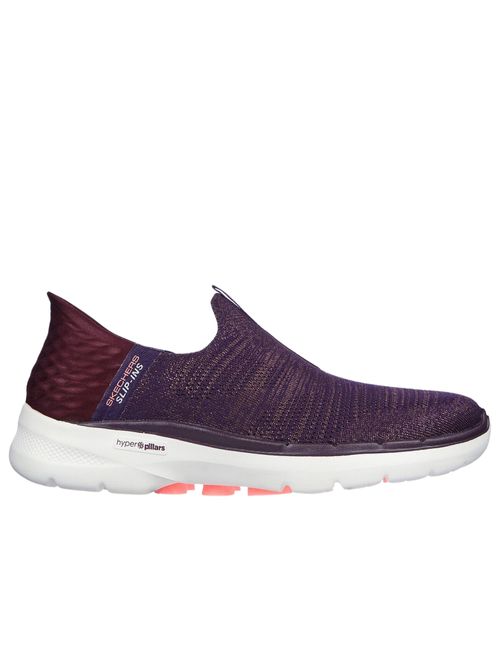 Tênis Skechers Go Walk 6 Fabulous View Feminio - Vinho