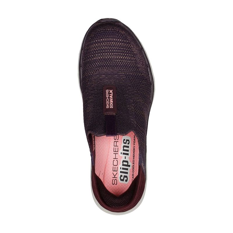 Tenis-Skechers-Go-Walk-6-Fabulous-View-Feminio---Vinho