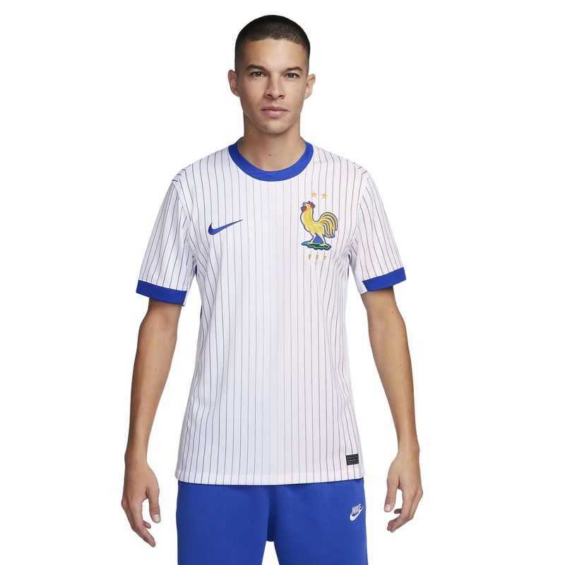 Camisa-Franca-II-2024-25-Nike-FFF-Torcedor-Pro-Masculina---Branca