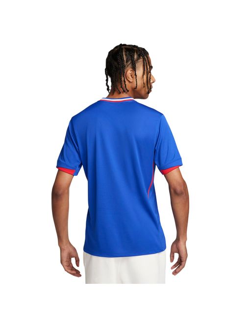 Camisa França I 2024/25 Nike FFF Torcedor Pro Masculina - Azul