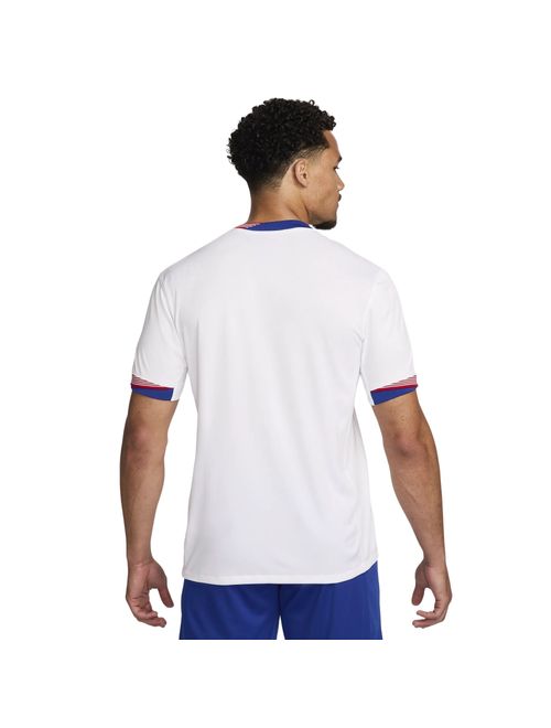 Camisa Estados Unidos I 2024/25 Nike USA Torcedor Pro Masculina - Branca