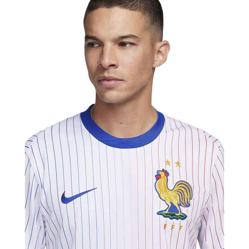 Camisa-Franca-II-2024-25-Nike-FFF-Torcedor-Pro-Masculina---Branca