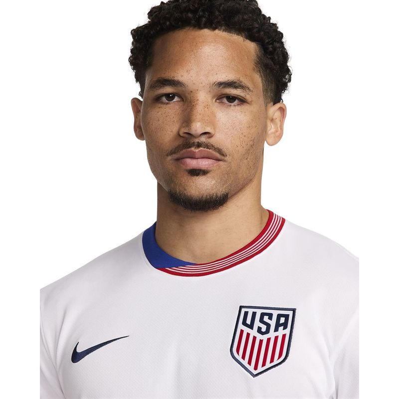 Camisa-Estados-Unidos-I-2024-25-Nike-USA-Torcedor-Pro-Masculina---Branca