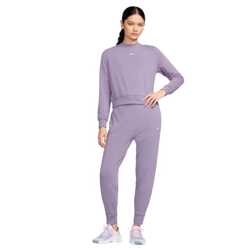 Blusão Nike Dri-Fit One Crew Feminino - Roxo