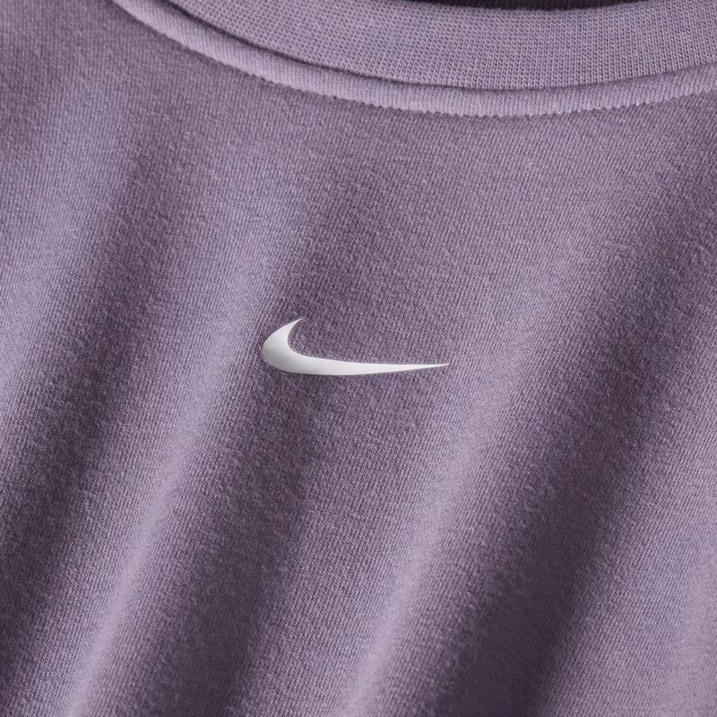 Blusão Nike Dri-Fit One Crew Feminino - Roxo