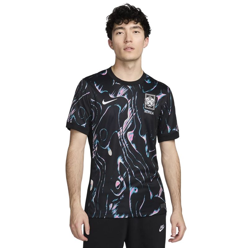 Camisa-Coreia-do-Sul-II-2024-25-Nike-KFA-Torcedor-Pro-Masculina---Preta