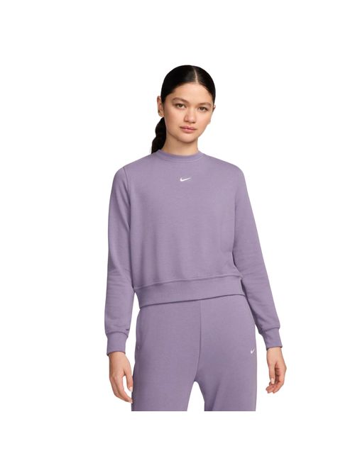 Blusão Nike Dri-Fit One Crew Feminino - Roxo