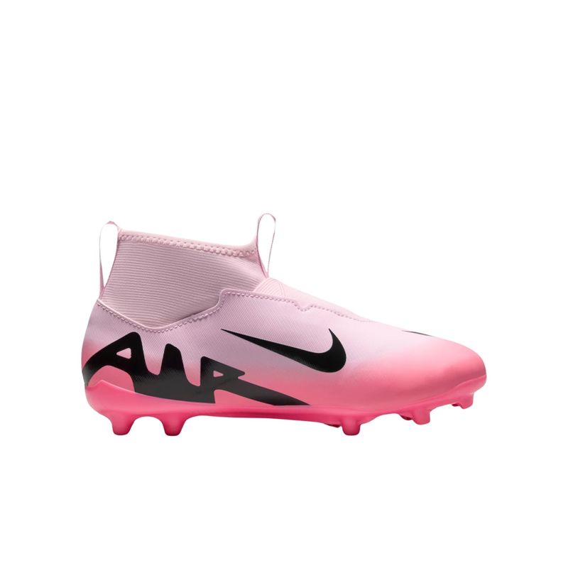 Chuteira-Campo-Nike-Mercurial-Zoom-Superfly-9-Academy-Infantil---Rosa