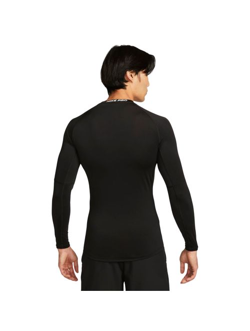 Camiseta Manga Longa Nike Dri-Fit Tight Masculina - Preta