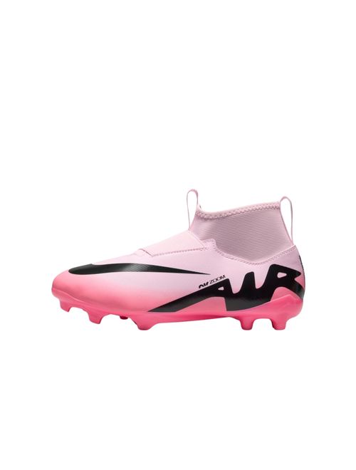 Chuteira Campo Nike Mercurial Zoom Superfly 9 Academy Infantil - Rosa