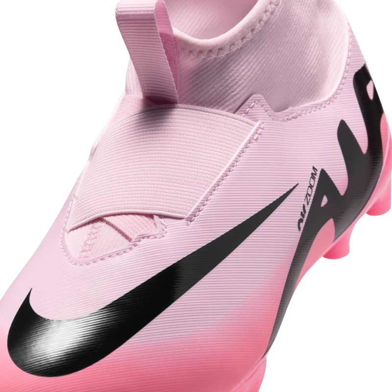 Chuteira-Campo-Nike-Mercurial-Zoom-Superfly-9-Academy-Infantil---Rosa