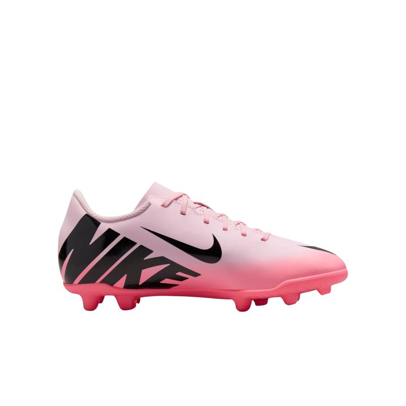 Chuteira Campo Nike Mercurial Vapor 15 Club Infantil Rosa
