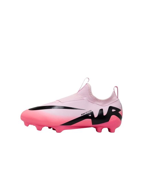 Chuteira Campo Nike Mercurial Zoom Vapor 15 Academy Infantil - Rosa