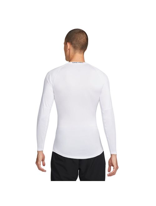 Camiseta Manga Longa Nike Pro Dri-Fit Masculina - Branca