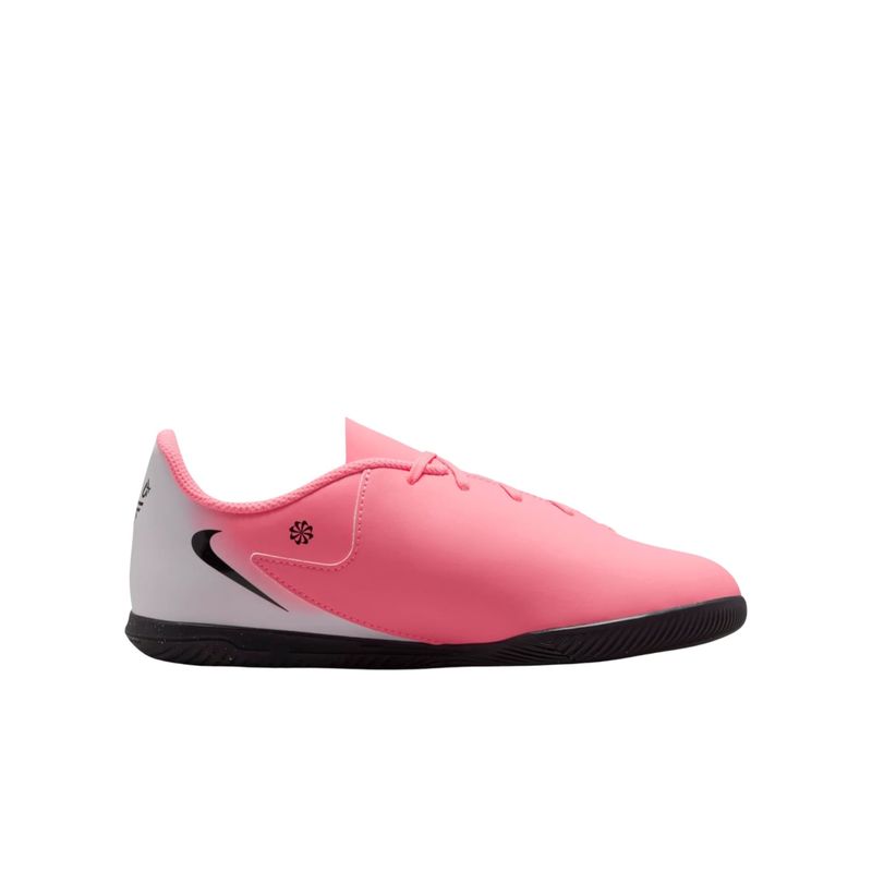 Chuteira Futsal Nike Phantom GX II Club Infantil - Rosa