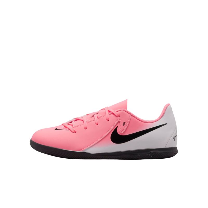 Chuteira Futsal Nike Phantom GX II Club Infantil - Rosa