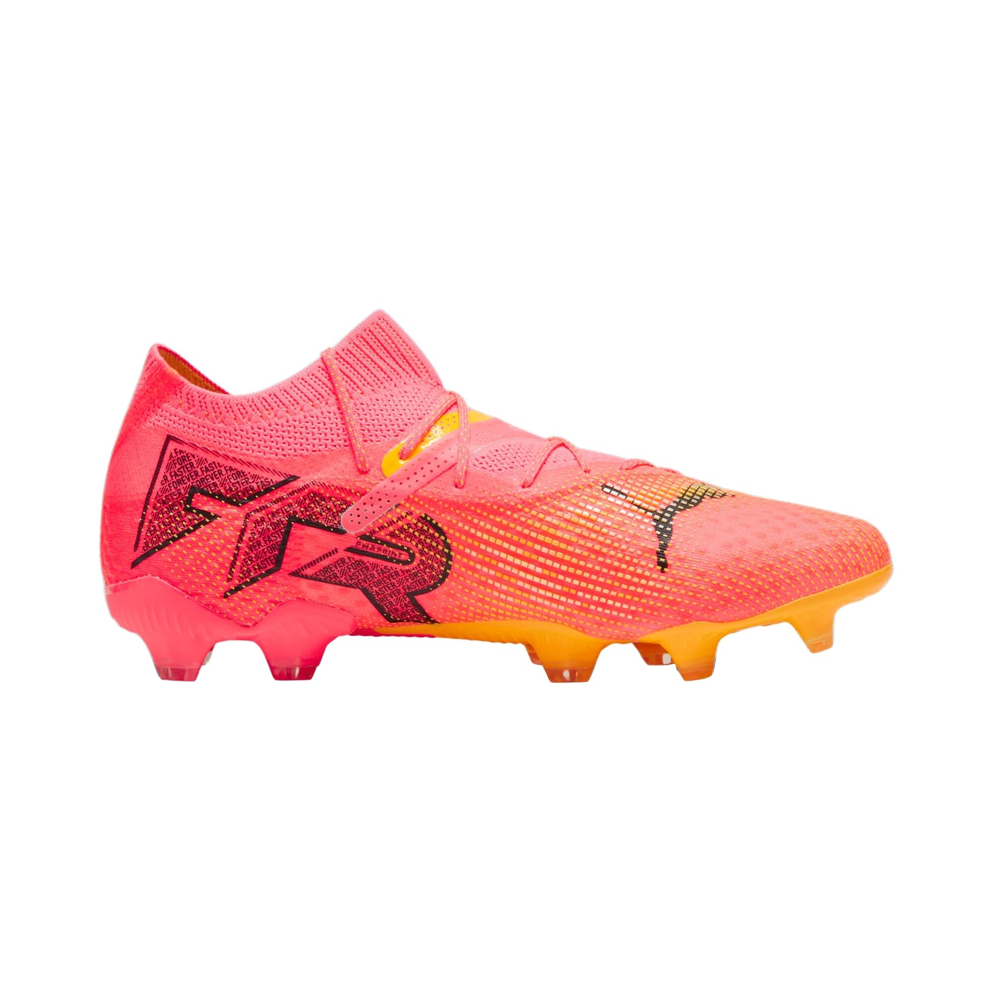 Chuteira De Campo Puma Future 7 Ultimate Masculina - Laranja/Preta