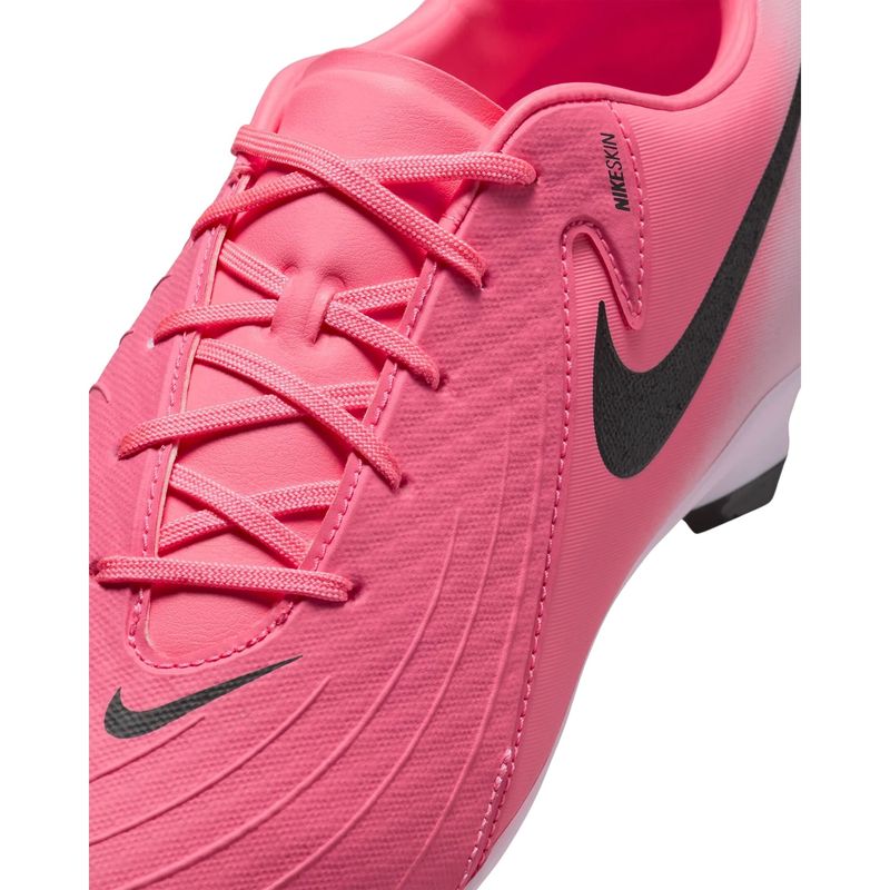 Chuteira Campo Nike Phantom GX II Academy Masculina - Rosa