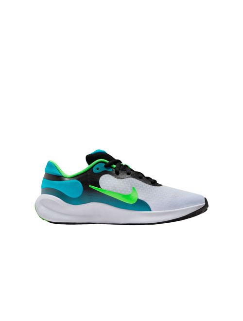 Tênis Nike Revolution 7 Infantil - Branco/Verde