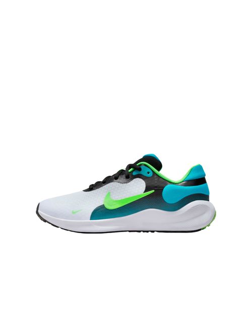 Tênis Nike Revolution 7 Infantil - Branco/Verde