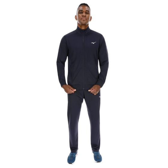 Agasalho Mizuno Basic I Masculino - Azul Marinho