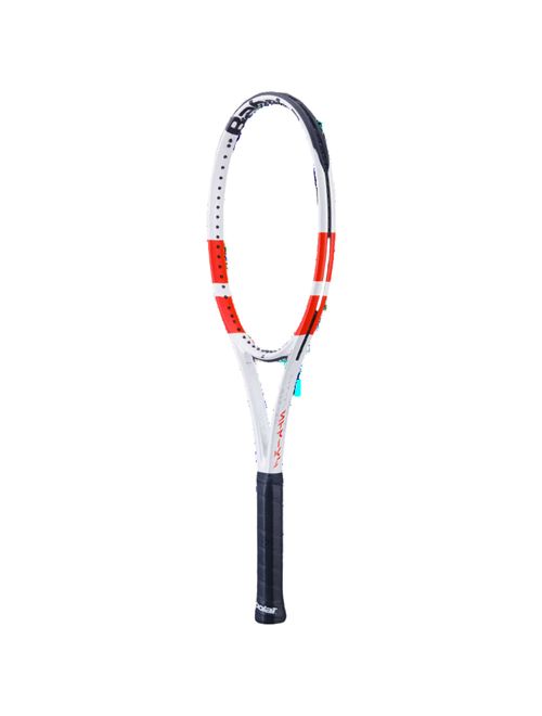 Raquete De Tênis Babolat Pure Strike 98 Unissex - Branca/Vermelha