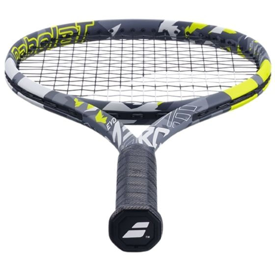 Raquete-De-Tenis-Babolat-Evo-Aero-Unissex---Cinza-Amarela