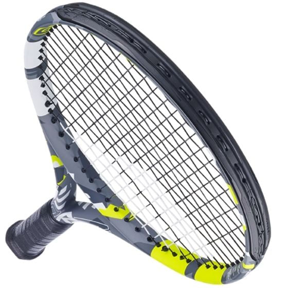 Raquete-De-Tenis-Babolat-Evo-Aero-Unissex---Cinza-Amarela