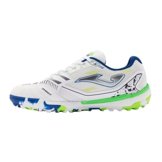 Chuteira-Society-Joma-Liga-5-Masculina---Branca-Verde-Azul