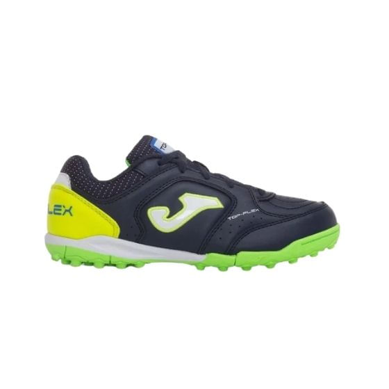 Chuteira-Society-Joma-Top-Flex-Jr-Infantil---Azul-Marinho-Amarela